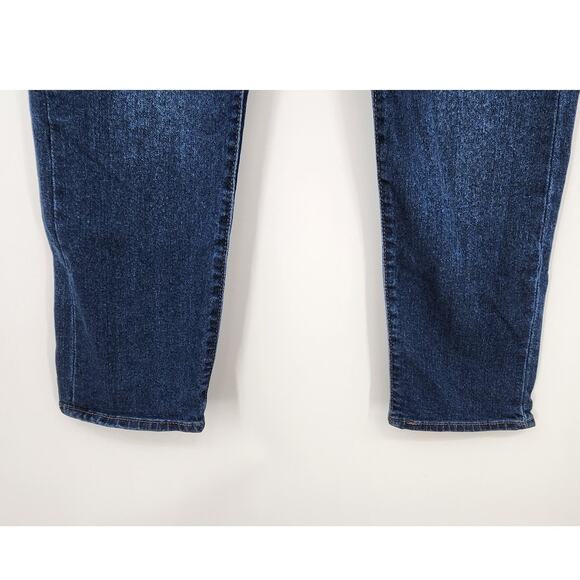 Levi's Wedgie Straight Jeans Dark Wash Size 28 - Picture 5 of 8